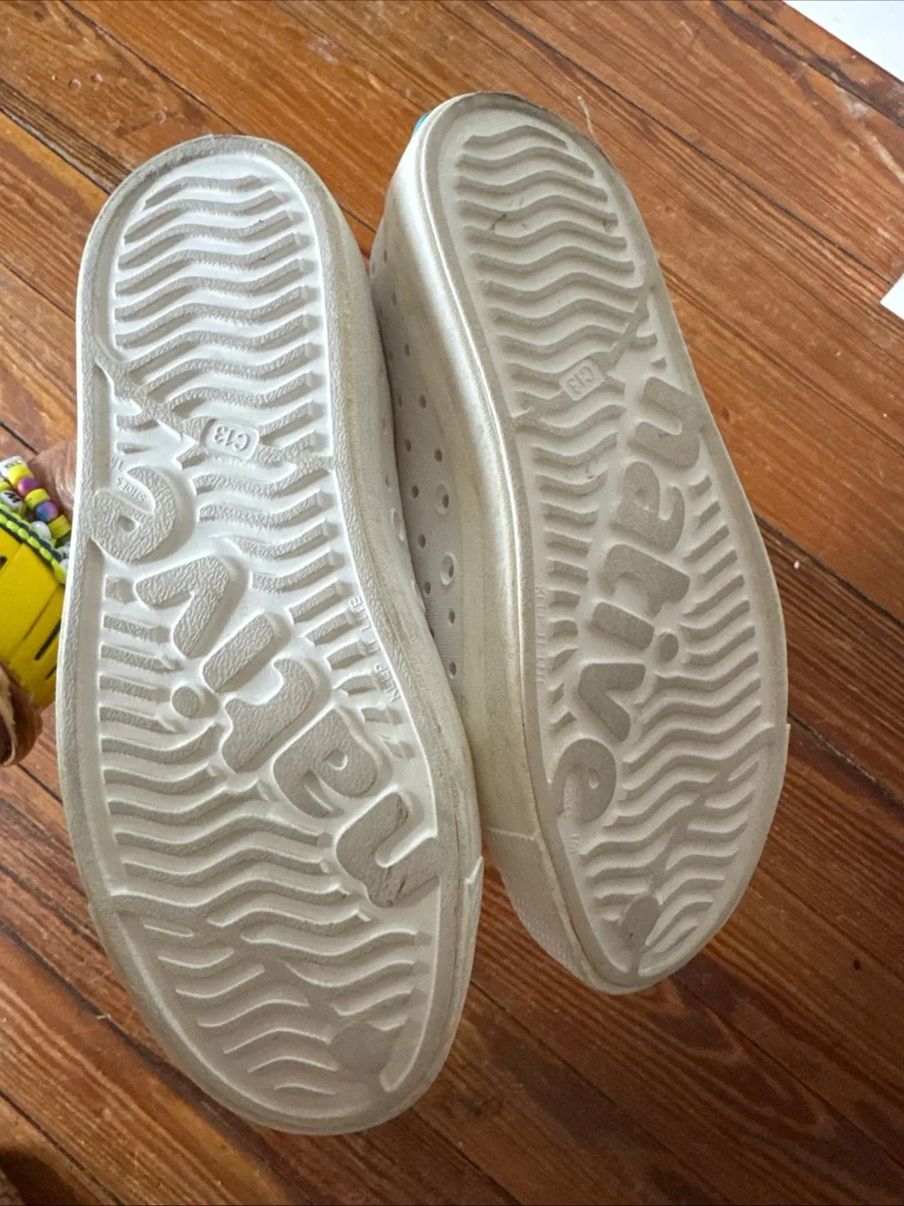 White Kids Water Shoes - Lightweight Slip-On
